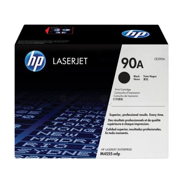 HP CE390A/90A Toner cartridge black, 10.000 pages ISO/IEC 19752 for HP LaserJet M 4555/601/602
