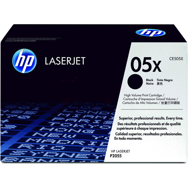 HP CE505X/05X Toner cartridge black, 6.500 pages ISO/IEC 19752 for HP LaserJet P 2055
