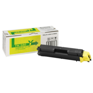 picture Kyocera 1T02KTANL0/TK-580Y Toner yellow, 2.800 pages ISO/IEC 19798 for Kyocera FS-C 5150