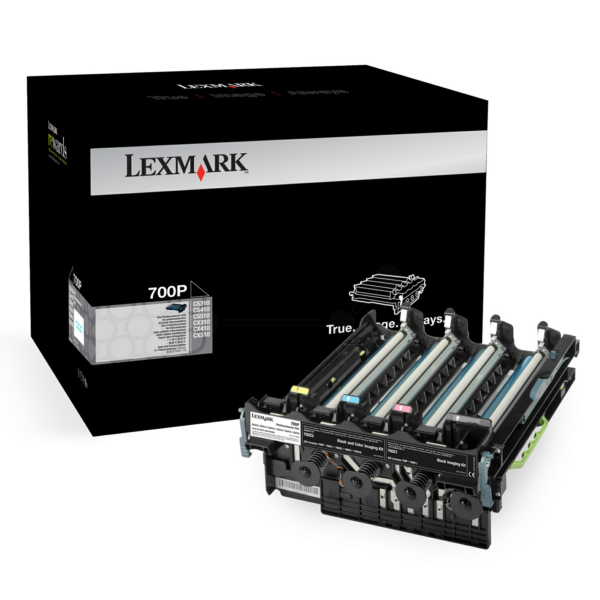 Lexmark 70C0P00/700P Drum unit, 40.000 pages ISO/IEC 19752 for Lexmark C 2132/CS 310/CS 317/CX 310/CX 410
