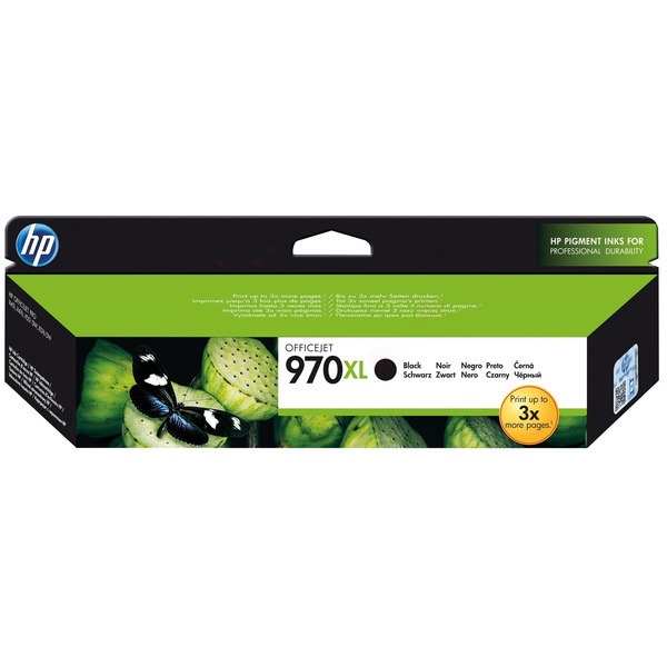 picture HP CN625AE/970XL Ink cartridge black high-capacity, 9.200 pages ISO/IEC 24711 250ml for HP OfficeJet Pro X