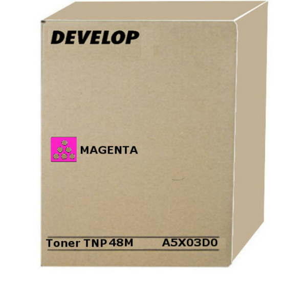 Develop A5X03D0/TNP-48M Toner magenta, 10.000 pages for Develop Ineo + 3350