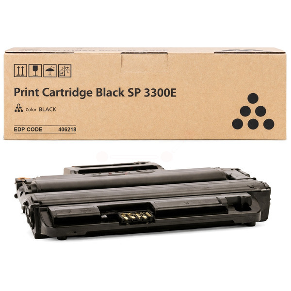 picture Ricoh 406218/SP3300E Toner cartridge black, 5.000 pages/5% for Ricoh Aficio SP 3300
