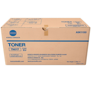 Konica Minolta A9K1150/TN-017 Toner-kit, 105.000 pages 2100 grams for KM AccurioPress 6120