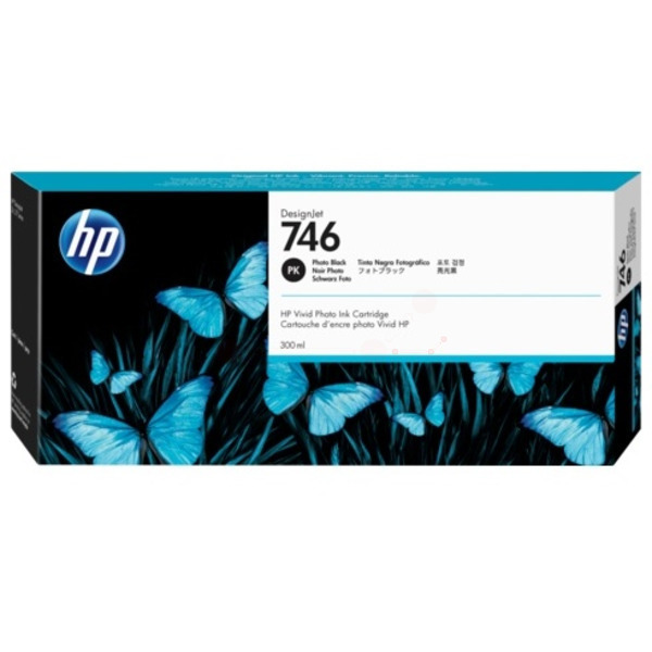 HP P2V82A/746 Ink cartridge foto black 300ml for HP DesignJet Z 6/9+