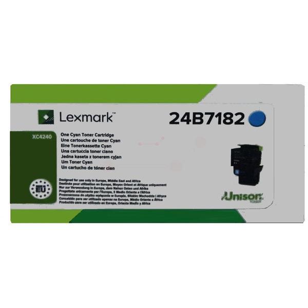 Lexmark 24B7182 Toner-kit cyan, 6.000 pages ISO/IEC 19752 for Lexmark XC 2240