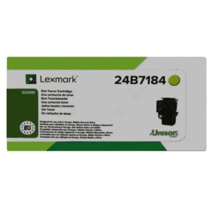 Lexmark 24B7184 Toner-kit yellow, 6.000 pages ISO/IEC 19752 for Lexmark XC 2240