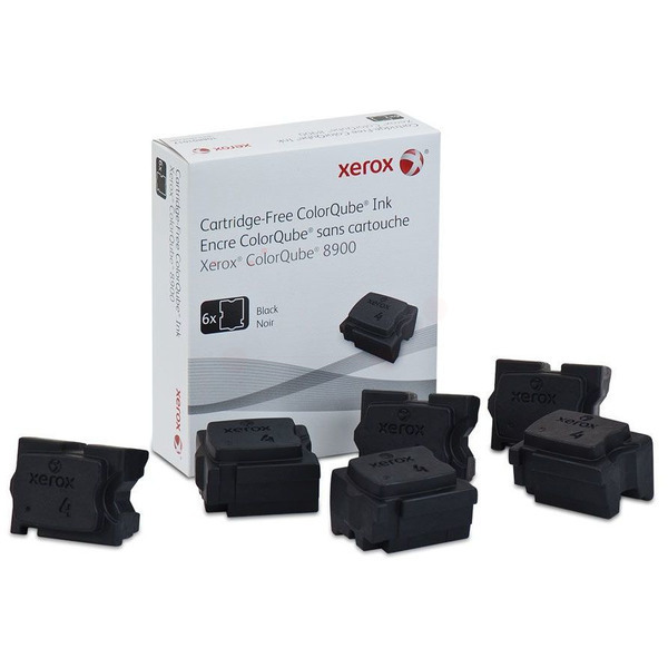 picture Xerox 108R01029 Dry ink in color-stix black, 6x3.000 pages Pack=6 for Xerox ColorQube 8900