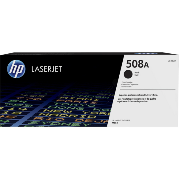 HP CF360A/508A Toner cartridge black, 6.000 pages ISO/IEC 19798 for HP CLJ M 552