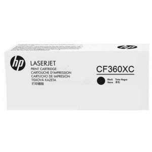 HP CF360XC/508X Toner cartridge black Contract, 12.500 pages ISO/IEC 19798 for HP CLJ M 552/E 55040
