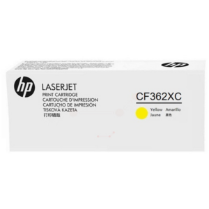 picture HP CF362XC/508X Toner cartridge yellow Contract, 9.500 pages ISO/IEC 19798 for HP CLJ M 552/E 55040