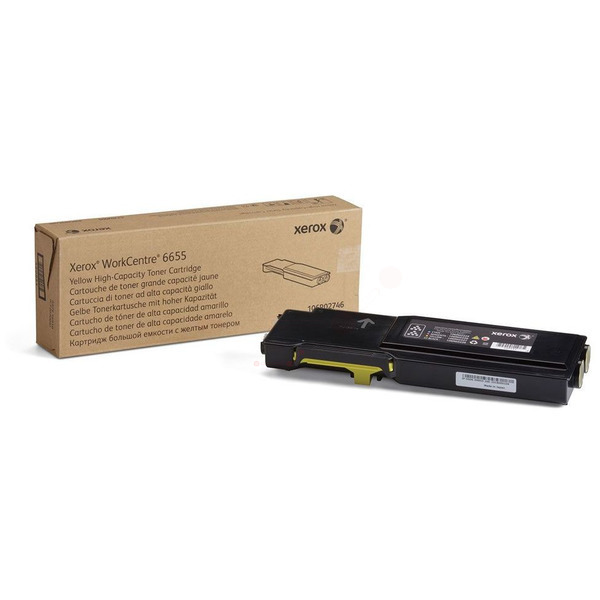 Xerox 106R03108 Toner cartridge yellow metered, 7.000 pages ISO/IEC 19798 for Xerox WC 6655