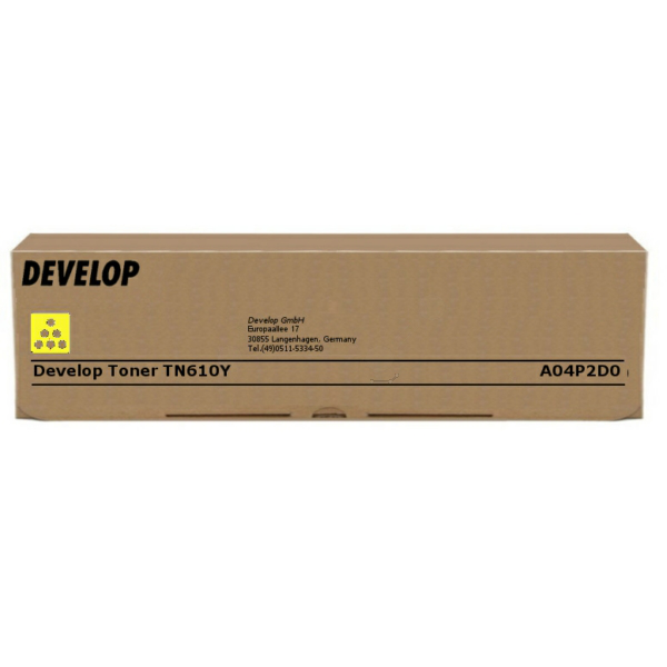 picture Develop A04P2D0/TN-610Y Toner yellow, 24.000 pages/5% 460 grams for Develop Ineo + 5500