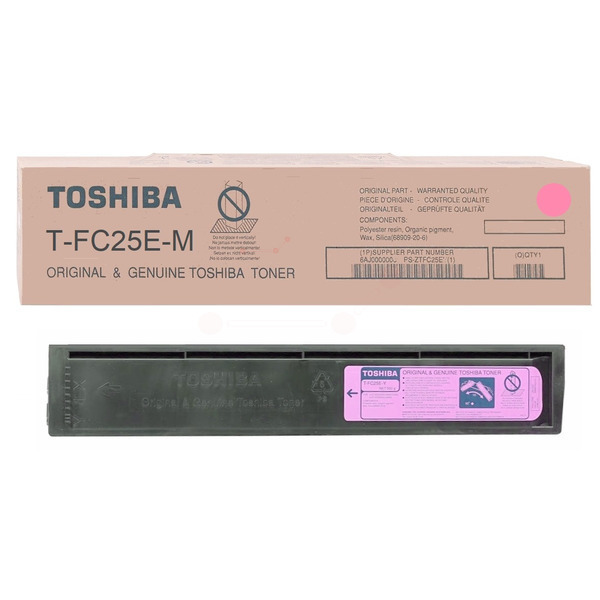 Toshiba 6AJ00000078/T-FC25EM Toner magenta, 26.800 pages/6% for Toshiba E-Studio 2040 C
