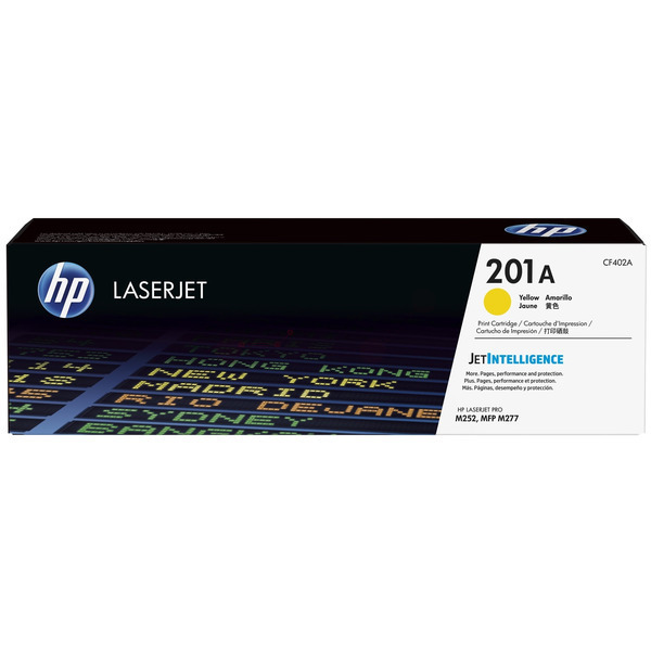 picture HP CF402A/201A Toner cartridge yellow, 1.330 pages ISO/IEC 19752 for HP Pro M 252