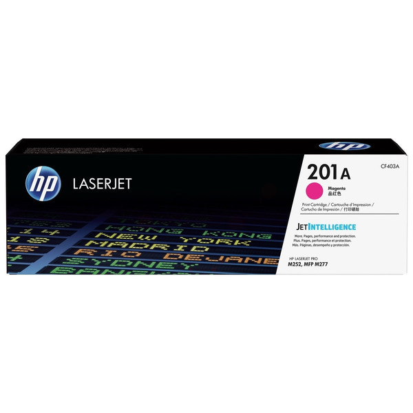 HP CF403A/201A Toner cartridge magenta, 1.330 pages ISO/IEC 19752 for HP Pro M 252