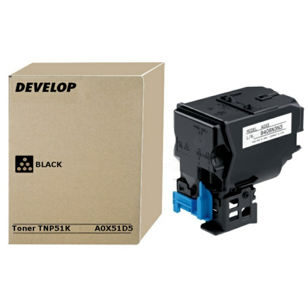 picture Develop A0X51D5/TNP-51K Toner-kit black, 5.000 pages for Develop Ineo + 3110