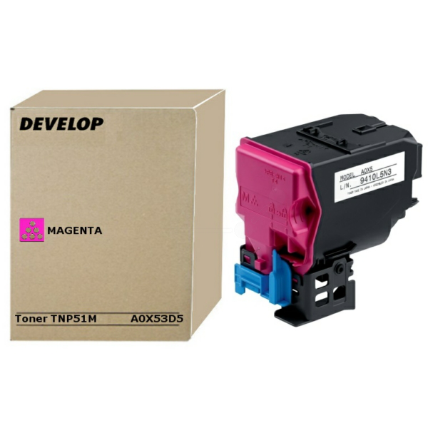 Develop A0X53D5/TNP-51M Toner-kit magenta, 5.000 pages for Develop Ineo + 3110