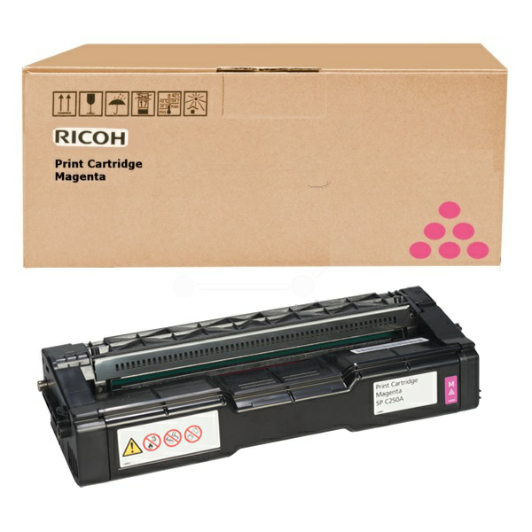Ricoh 407718 Toner magenta high-capacity, 6.000 pages ISO/IEC 19798 for Ricoh Aficio SP C 252