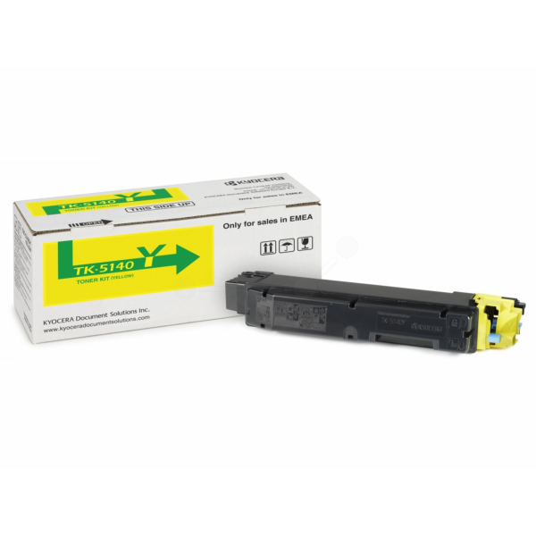 Kyocera 1T02NRANL0/TK-5140Y Toner-kit yellow, 5.000 pages ISO/IEC 19798 for Kyocera P 6130