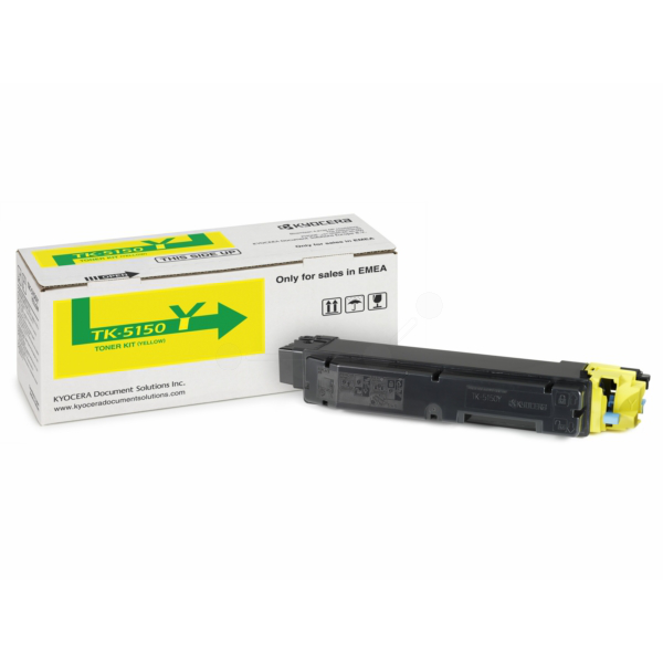Kyocera 1T02NSANL0/TK-5150Y Toner-kit yellow, 10.000 pages ISO/IEC 19798 for Kyocera P 6035