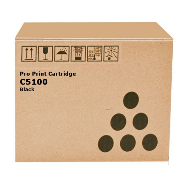 Ricoh 828221 Toner black, 30.000 pages for Ricoh Pro C 5100
