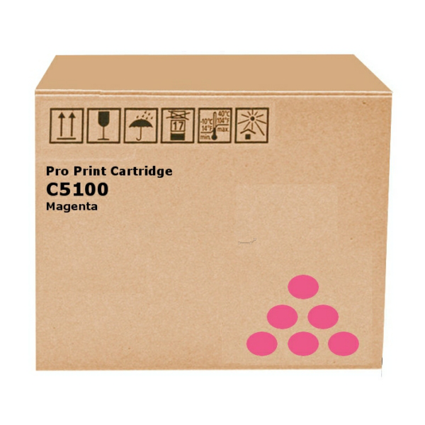 Ricoh 828223 Toner magenta, 30.000 pages for Ricoh Pro C 5100