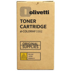 Olivetti B1355 Toner-kit yellow, 9.000 pages/5% for Olivetti d-Color MF 3302