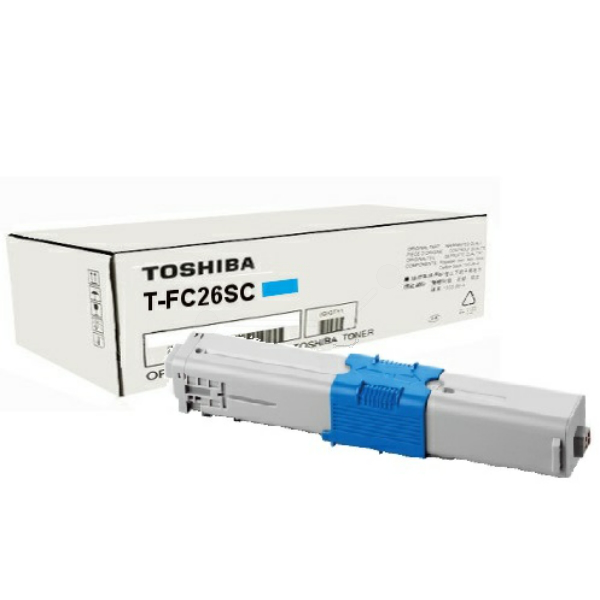 Toshiba 6B000000354/T-FC26SC Toner-kit cyan, 5.000 pages/6% for Toshiba E-Studio 222/224/262 CP/262 CS