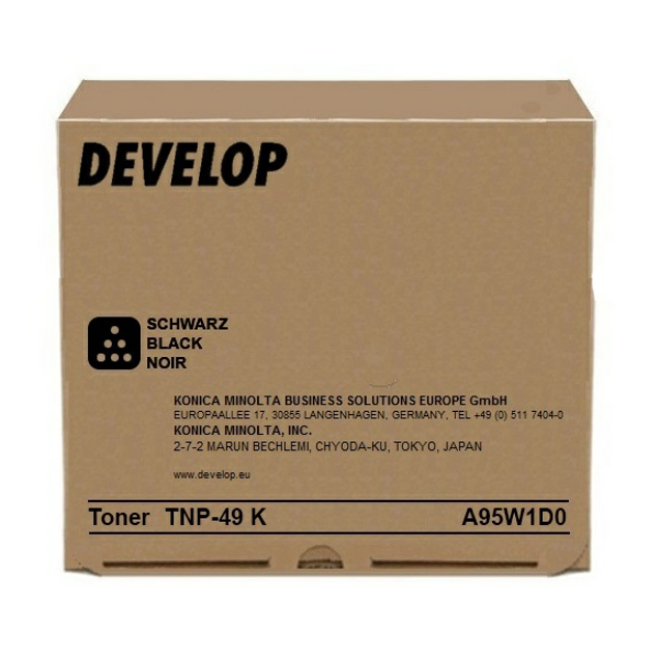 picture Develop A95W1D0/TNP-49K Toner black, 13.000 pages for Develop Ineo + 3351