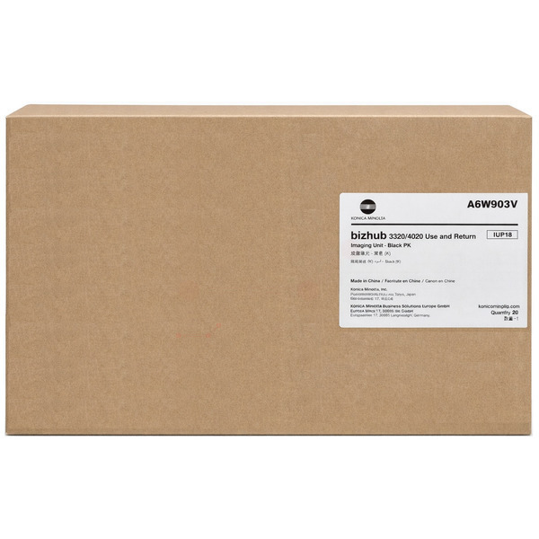 Konica Minolta A6W903V/IUP-18 Developer unit return program, 60.000 pages for KM bizhub 3320