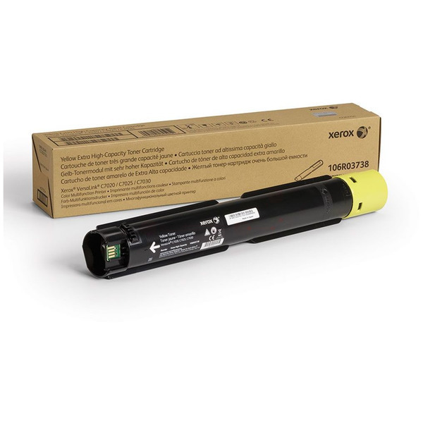 Xerox 106R03738 Toner-kit yellow extra High-Capacity, 16.500 pages for Xerox VersaLink C 7020
