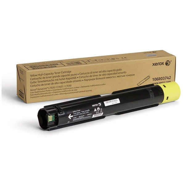 Xerox 106R03742 Toner-kit yellow high-capacity, 9.800 pages for Xerox VersaLink C 7020