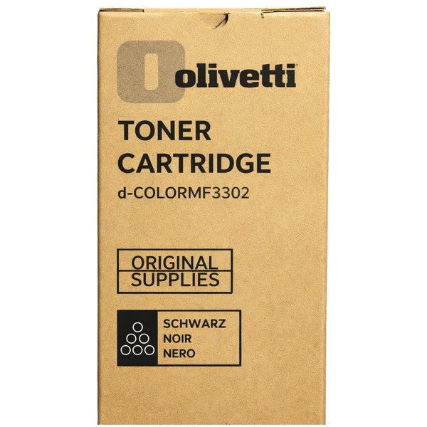 Olivetti B1353 Toner-kit black, 13.000 pages/5% for Olivetti d-Color MF 3302
