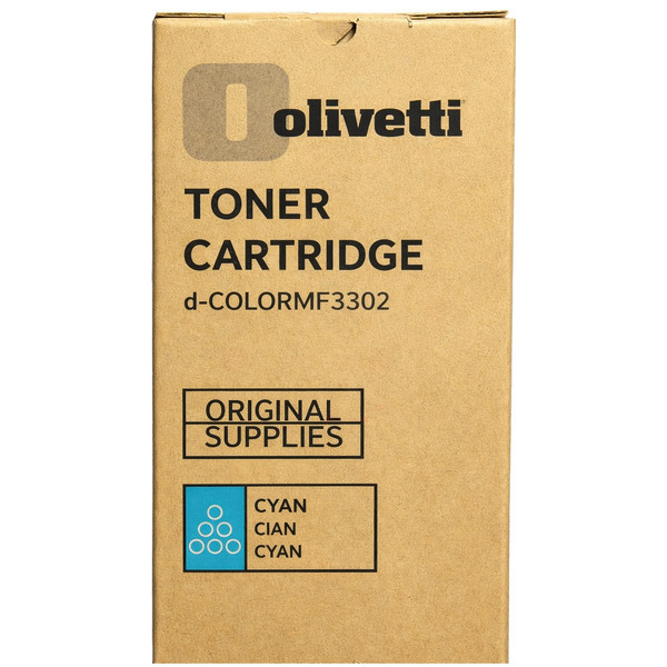 Olivetti B1352 Toner-kit cyan, 9.000 pages/5% for Olivetti d-Color MF 3302