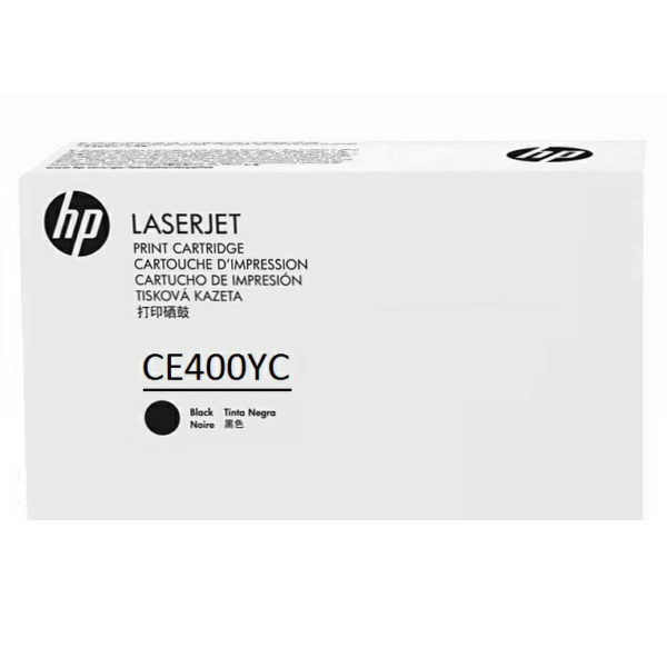 HP CE400YC/507A Toner cartridge black extra High-Capacity Contract, 11.400 pages ISO/IEC 19798 for HP LaserJet EP 500