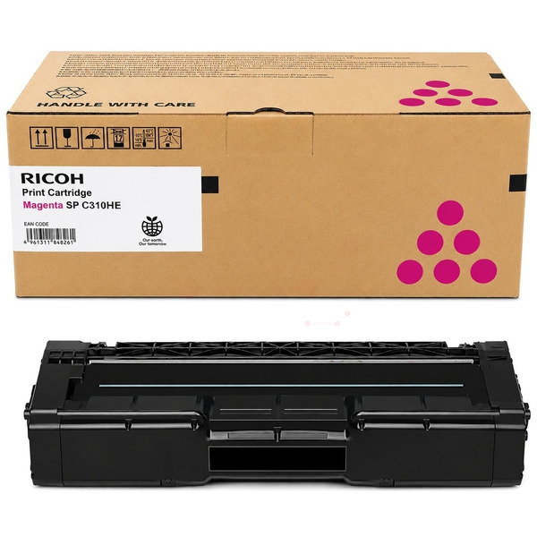 picture Ricoh 406481/SPC310HE Toner magenta high-capacity, 6.000 pages/5% for Ricoh Aficio SP C 231/320