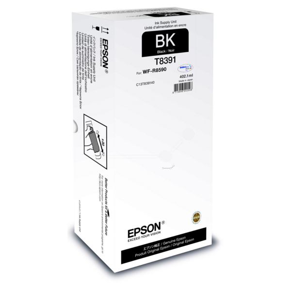 picture Epson C13T839140/T8391 Ink cartridge black, 20.000 pages 402,1ml for Epson WF-R 8000