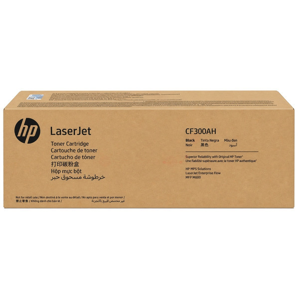 HP CF300AH/827A Toner black Contract, 29.500 pages ISO/IEC 19798 for HP Color LaserJet M 880