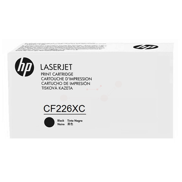 HP CF226XC/26X Toner cartridge Contract, 9.000 pages ISO/IEC 19752 for HP LaserJet M 402/e