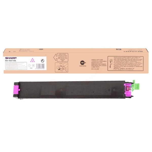Sharp MX-18GTMA Toner magenta, 10.000 pages for Sharp MX 1800 N