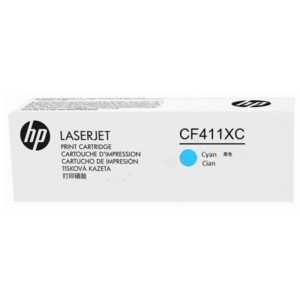 HP CF411XC/410X Toner cartridge cyan Contract, 5.000 pages ISO/IEC 19798 for HP Pro M 452