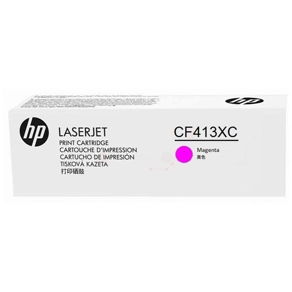 HP CF413XC/410X Toner cartridge magenta Contract, 5.000 pages ISO/IEC 19798 for HP Pro M 452