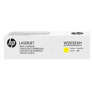 picture HP W2032XH/415X Toner cartridge yellow Contract, 6.000 pages ISO/IEC 19798 for HP M 454