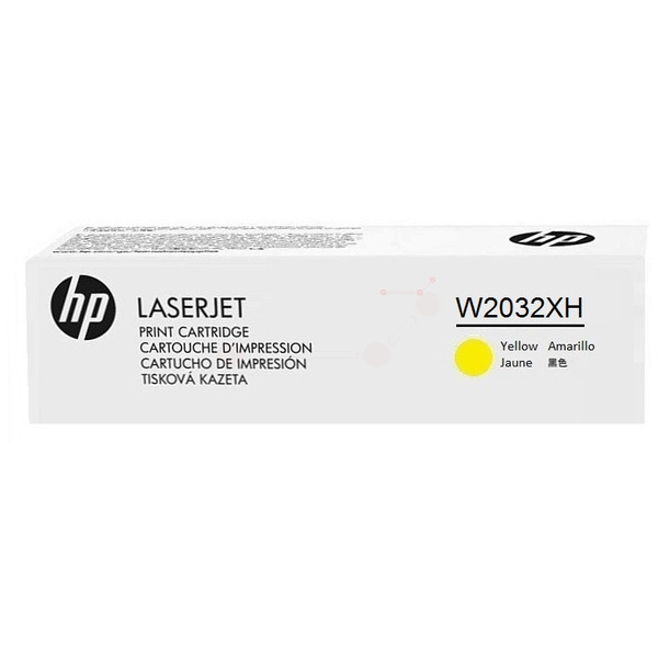 picture HP W2032XH/415X Toner cartridge yellow Contract, 6.000 pages ISO/IEC 19798 for HP M 454