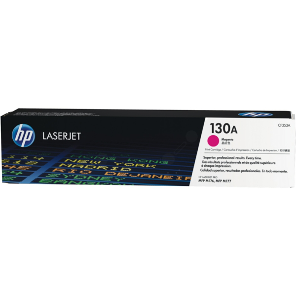 HP CF353A/130A Toner-kit magenta, 1.000 pages ISO/IEC 19798 for HP Color LaserJet M 177