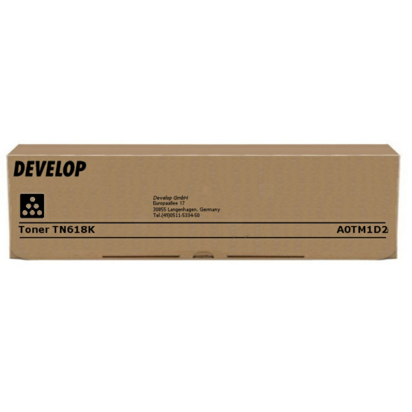 Develop A0TM1D2/TN-618K Toner black, 37.500 pages for Develop Ineo 552