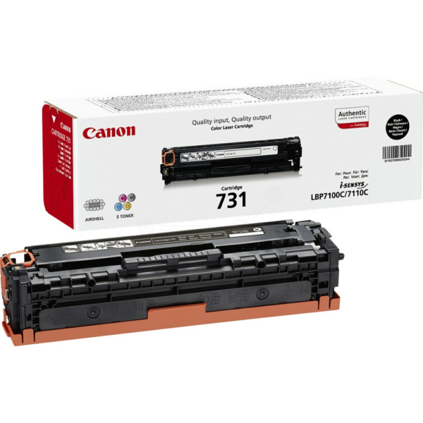 picture Canon 6272B002/731BK Toner cartridge black, 1.400 pages ISO/IEC 19798 for Canon LBP-7110/MF 620