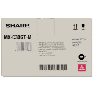 Sharp MXC-30GTM Toner-kit magenta, 6.000 pages ISO/IEC 19752 for Sharp MX-C 250 F