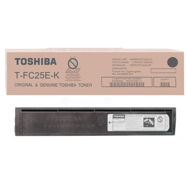 Toshiba 6AJ00000075/T-FC25EK Toner black, 34.200 pages/6% for Toshiba E-Studio 2040 C